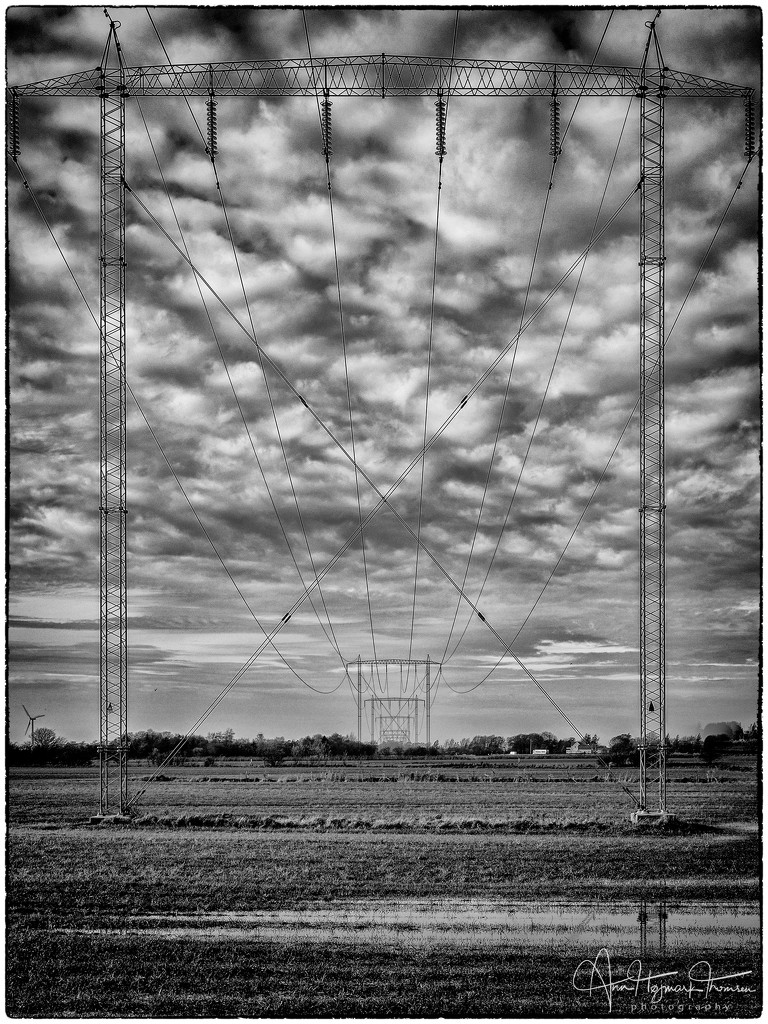 Power lines by atchoo