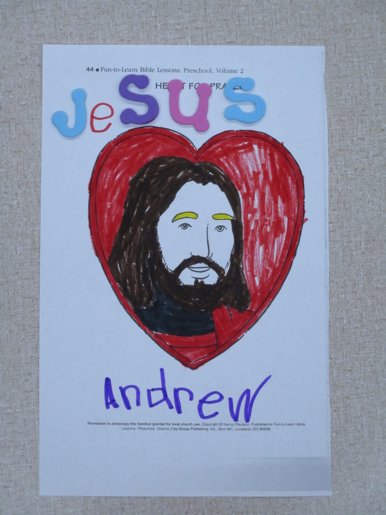 Sunday School Artwork by julie