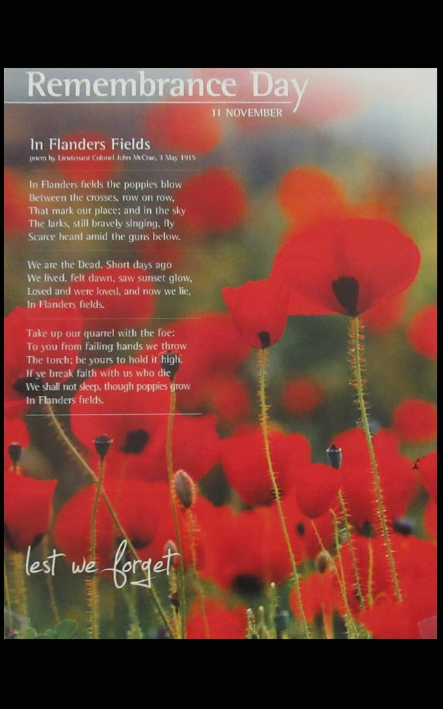 REMEMBRANCE DAY by bruni