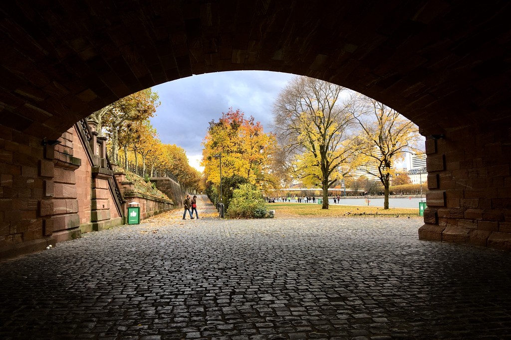 Autumn bridge by vincent24