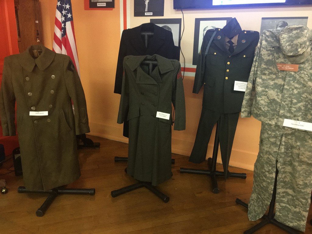 Museum exhibit honoring our veterans by essiesue