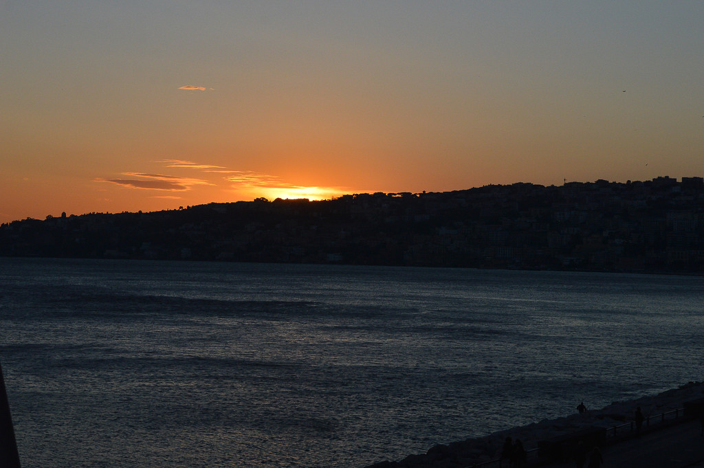 Sunset in Naples by caterina