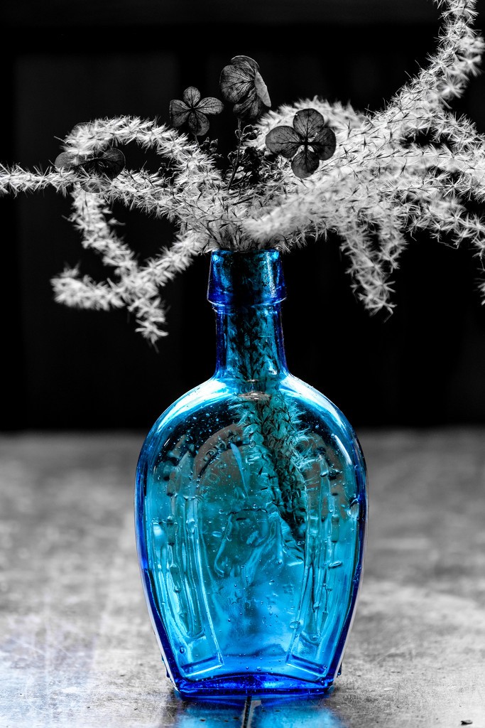 Blue Vase by tosee