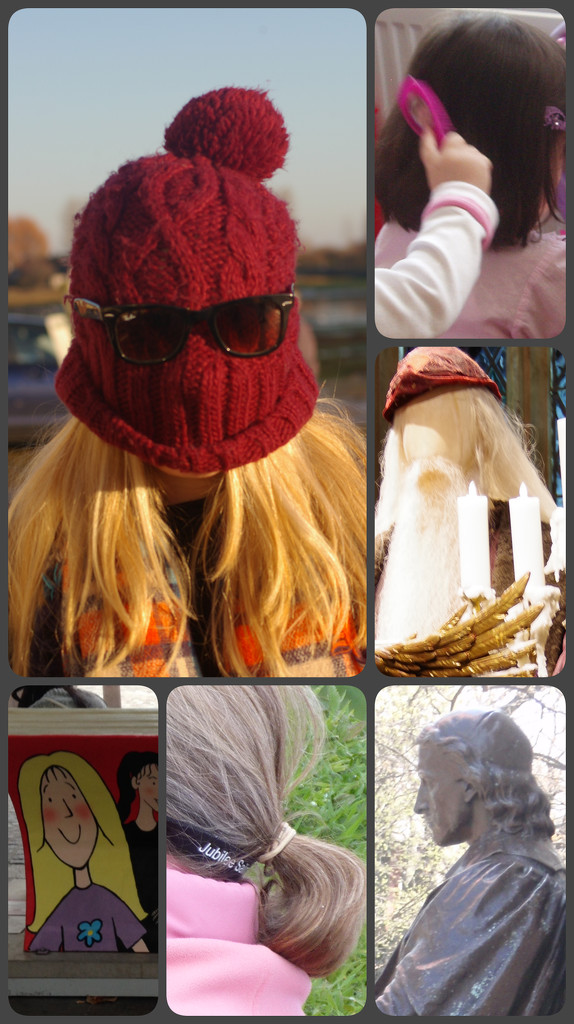 Hair Collage - Not That Easy  by 30pics4jackiesdiamond