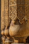 21st Nov 2018 - 299 - Carved pillars at a mosque in Tashkent