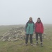 Us at the Top.......almost lost in the fog  by susiemc
