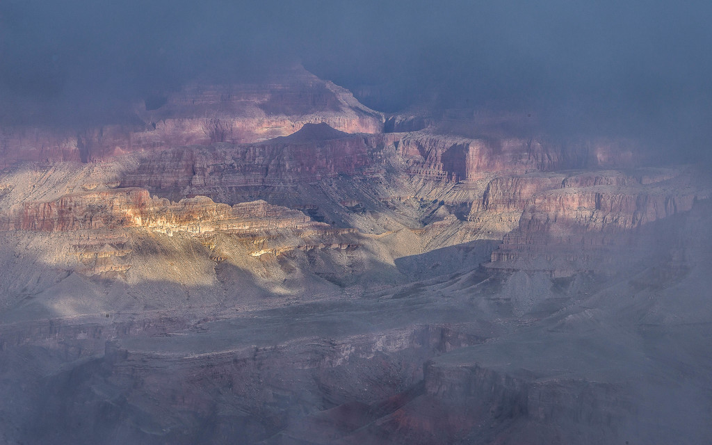 Grand Canyon Morning Light and Fog by taffy