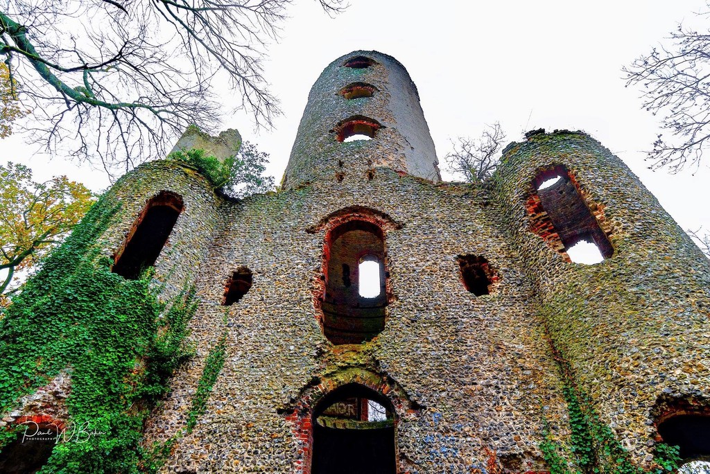 Racton Ruins  by paulwbaker