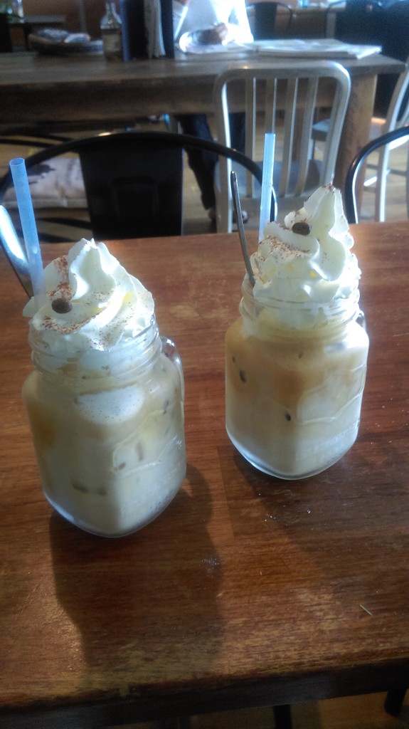 Ice Coffees at the Empire Cafe & Bar by mozette