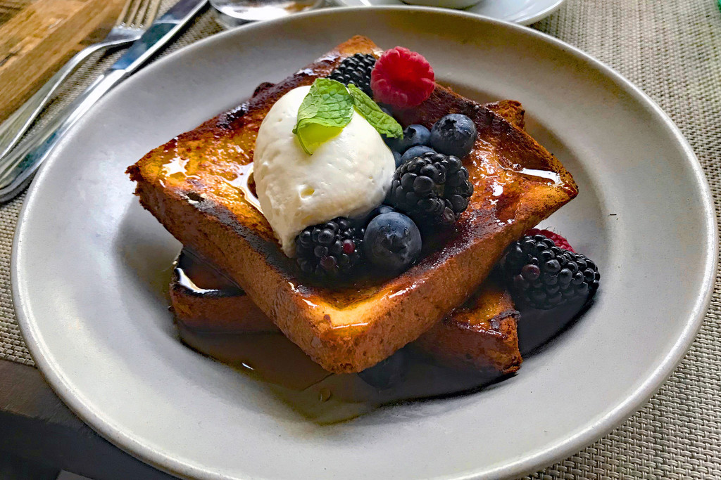 Brioche French Toast with Mascarpone by jaybutterfield