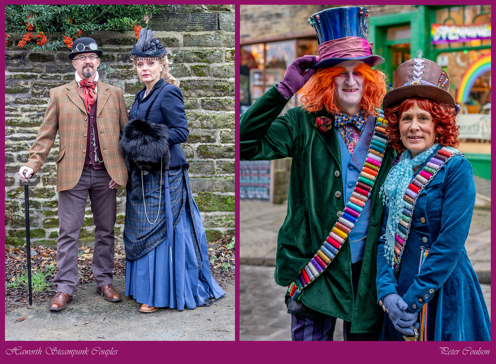 Haworth Steampunk Couples by pcoulson