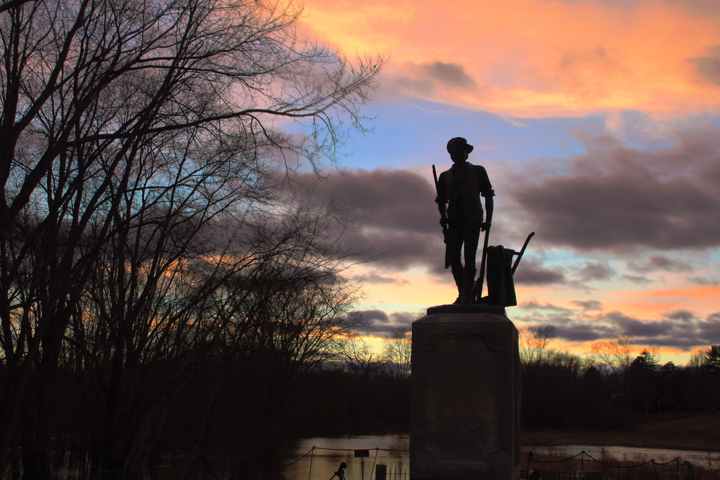 Minuteman sunset by tdaug80