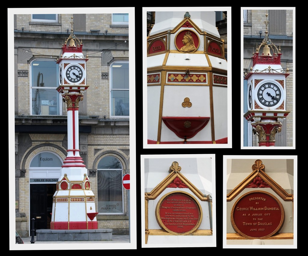 Clock Douglas Isle of Man by oldjosh