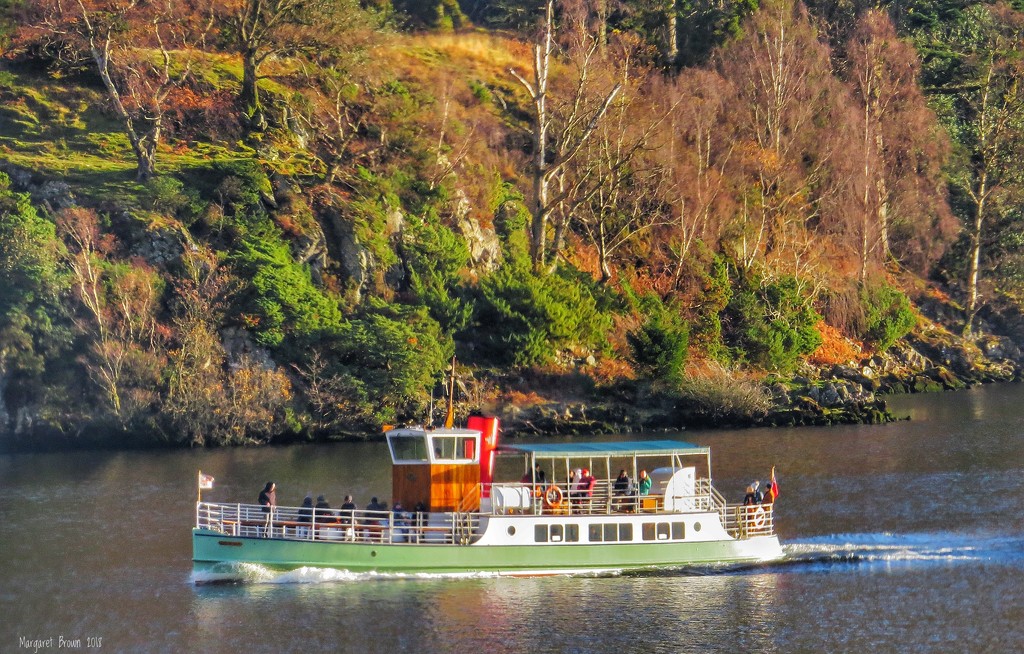 Ullswater trip boat by craftymeg