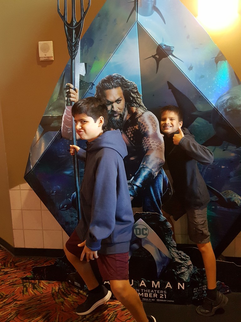 Aquaman at the Movies by mariaostrowski