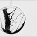 Black and White Tree in an Ornament of Glass by olivetreeann