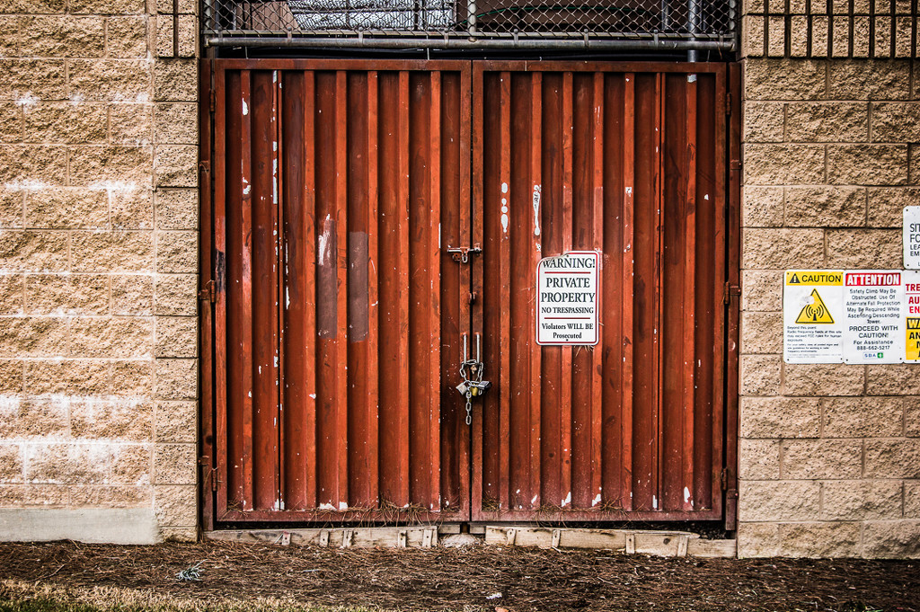 (Day 161) - No Entry by cjphoto