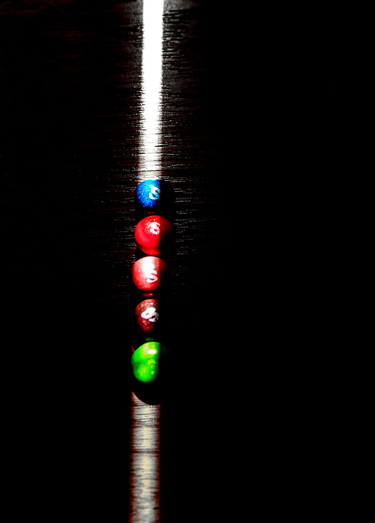 (Day 169) - Dark Skittles by cjphoto