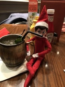 2nd Dec 2018 - Elf getting tipsy
