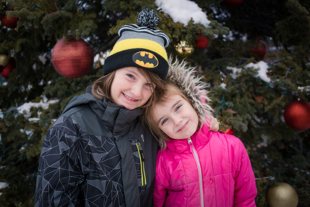 Smiles by the Tree by tina_mac