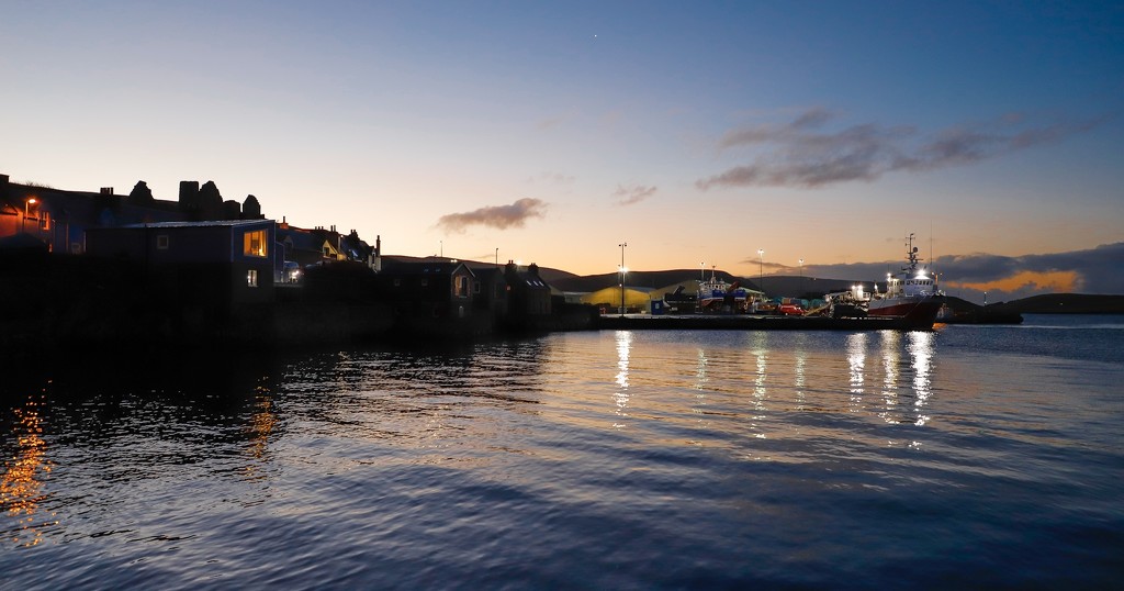 Scalloway Harbour by lifeat60degrees