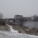 Railway Bridge in the Snow by spanishliz