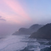 Foggy Lighthouse Sunset  by jgpittenger