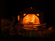 16th Dec 2018 - Backlit Nativity Scene