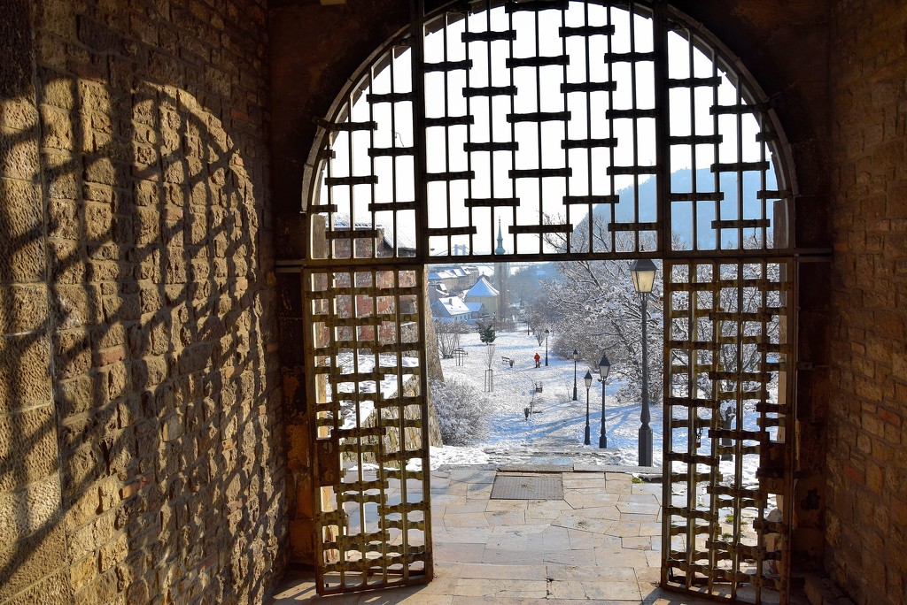 the southern gate of Buda Castle. by kork