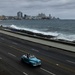 Havana - a car on Malecon by vincent24