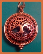 18th Dec 2018 - A Tree of Life aromatherapy locket.