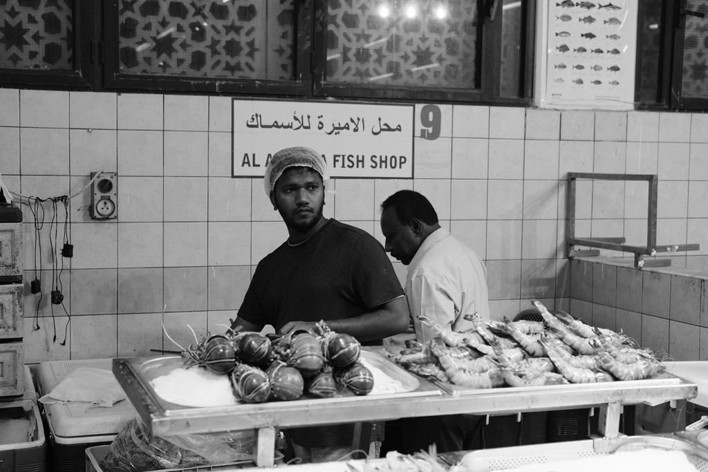 Mina fish Market, Abu Dhabi by stefanotrezzi
