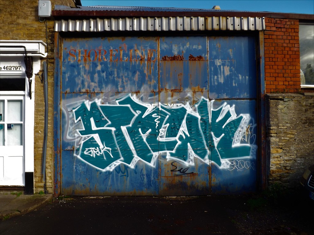 Garage Graffitti by ajisaac