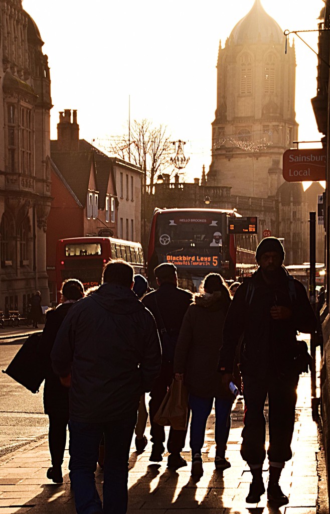 xmas shoppers by ianmetcalfe