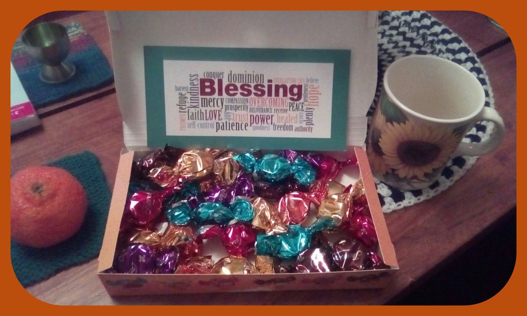 Chocolates and blessings. by grace55