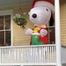 Snoopy all decked out for Christmas by congaree