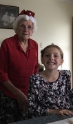 25th Dec 2018 - My mum Lelia with her great grand daughter , Lelia ,her name sake , she is my granddaughter 