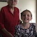 My mum Lelia with her great grand daughter , Lelia ,her name sake , she is my granddaughter  by Dawn