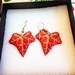 Ivy leaf earrings by boxplayer