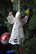 6th Dec 2018 - Crocheted Angel