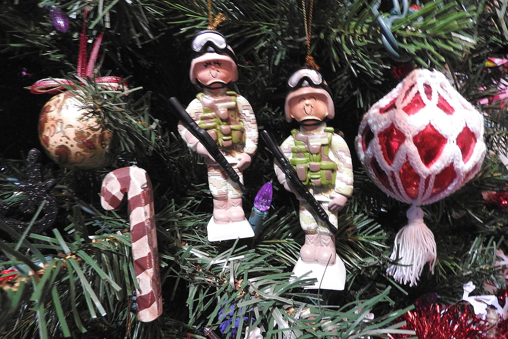 Soldiers on the tree by homeschoolmom