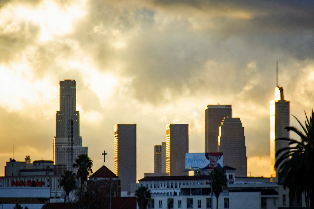 LA Skyline by jaybutterfield