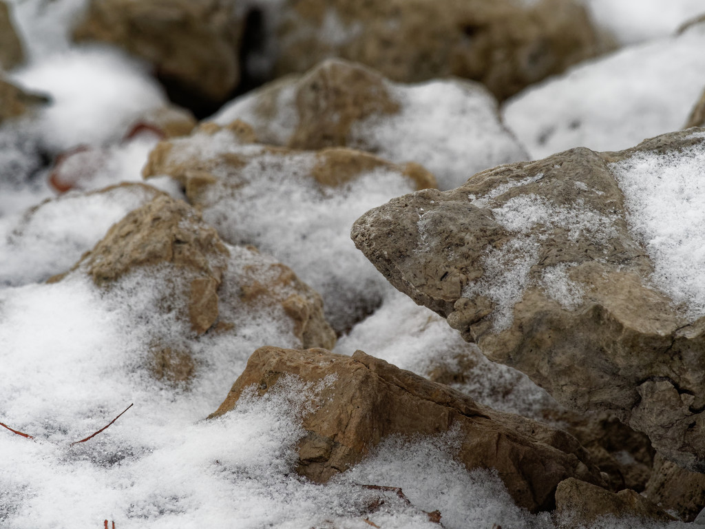 snow rocks by rminer