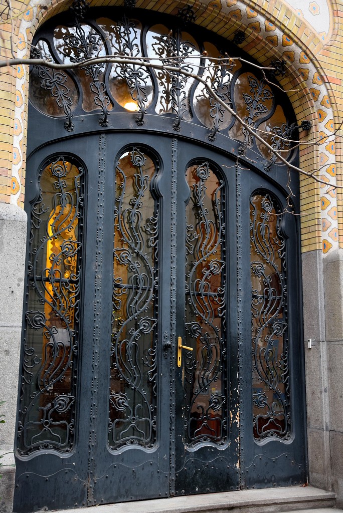 Art nouveau gate by kork