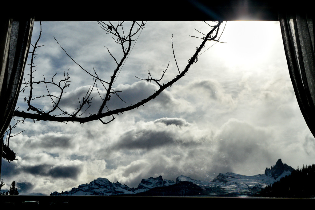 mountains from my window by caterina