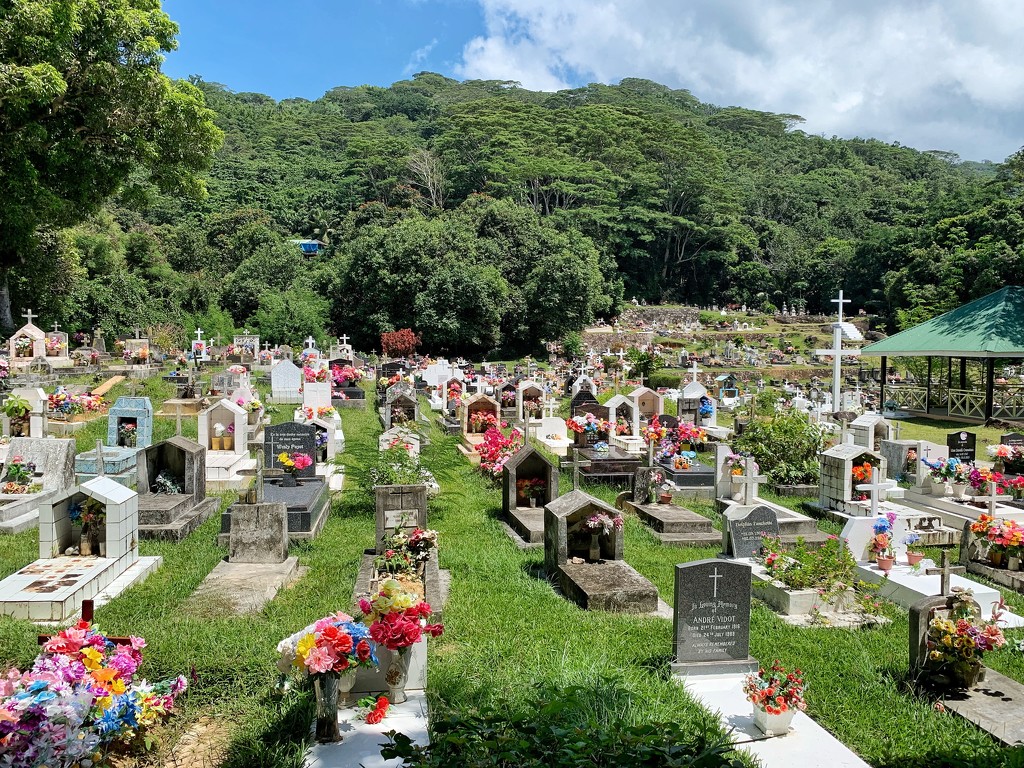 Seychelles cemetery.  by cocobella