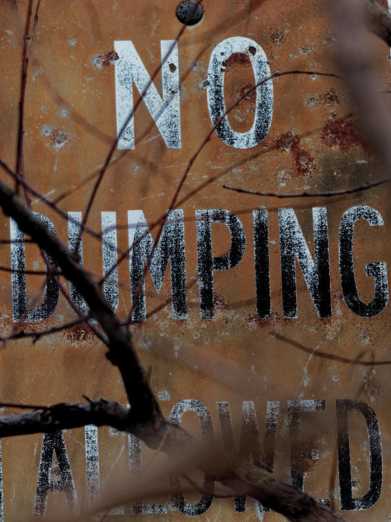 no dumping allowed by rminer
