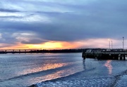 2nd Jan 2019 - Sunset over the Ashley River at Charleston Harbor