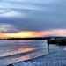 Sunset over the Ashley River at Charleston Harbor by congaree