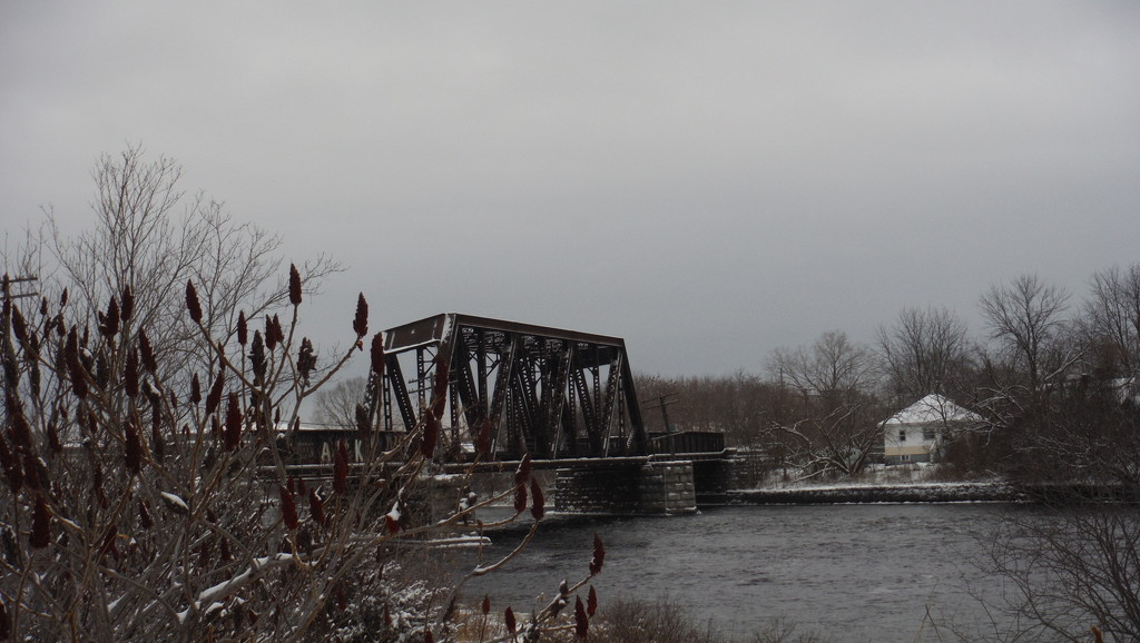 Railway Bridge - Winter by spanishliz